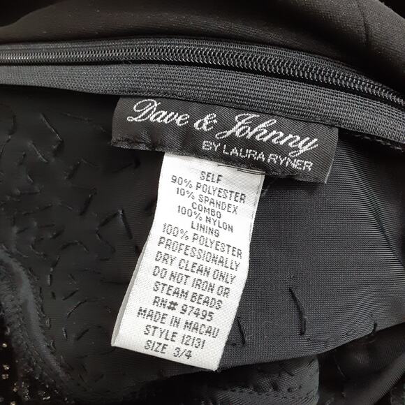 Vintage Y2K Velour Evening Gown Bodycon Beaded Floor Length Cutout Dress Sexy - Picture 10 of 12